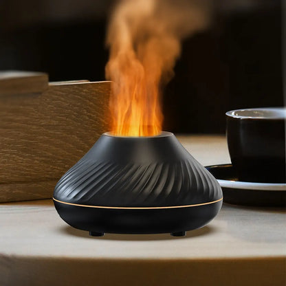 Humidificateur d'Aromathérapie Nordic - Brume Intense et Lumière d'Ambiance Design