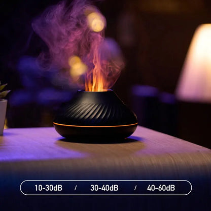 Humidificateur d'Aromathérapie Nordic - Brume Intense et Lumière d'Ambiance Design