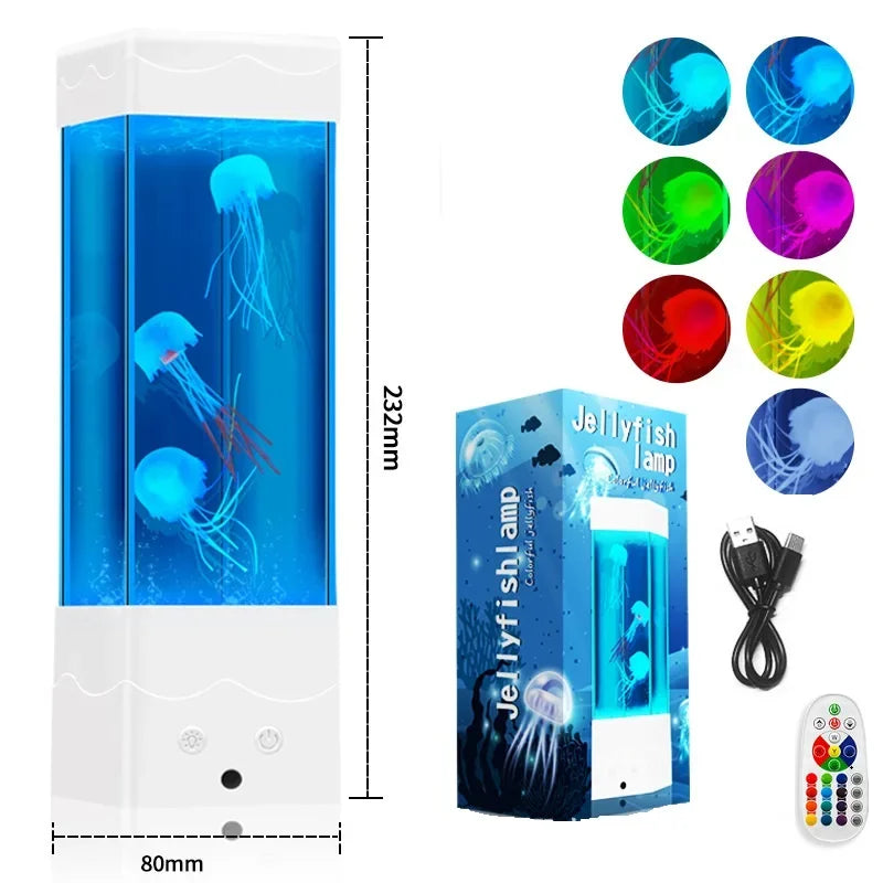 Lampe Décorative Aquatique LED avec Télécommande